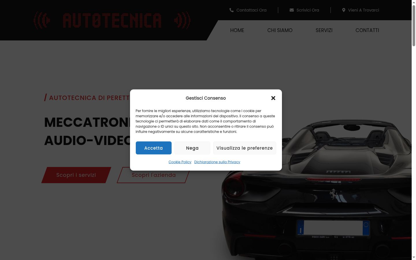 Screenshot tal-banner tal-kunsens muri qabel kwalunkwe interazzjoni