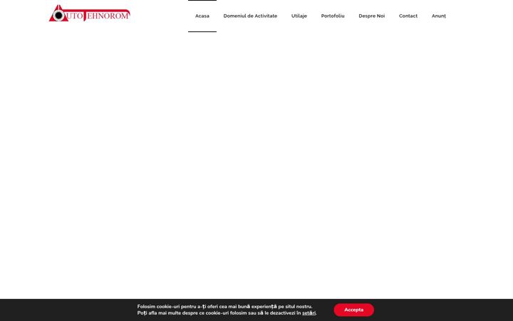 Screenshot of autotehnorom.ro