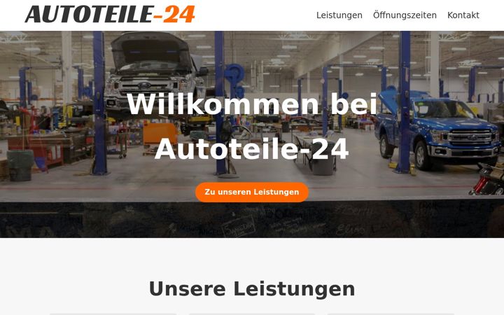 Screenshot of autoteile-24.net