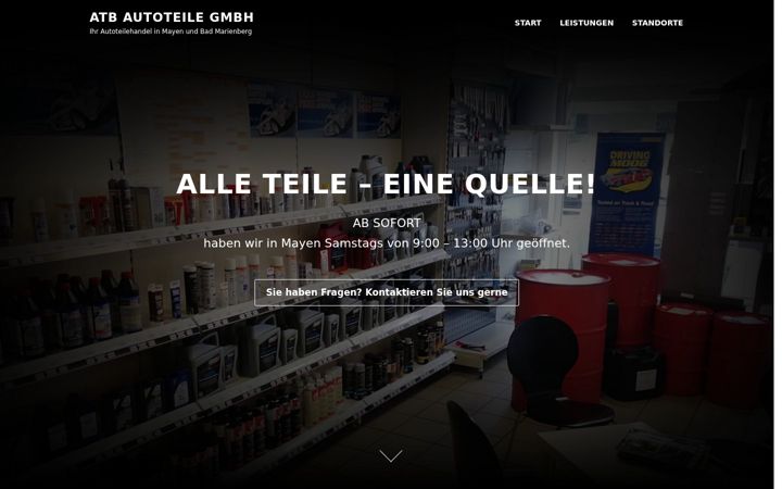 Screenshot of autoteile-atb.de