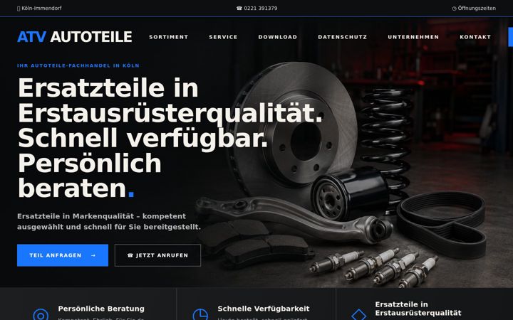 Screenshot of autoteile-atv.de
