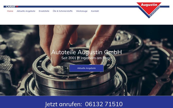 Screenshot of autoteile-augustin.de