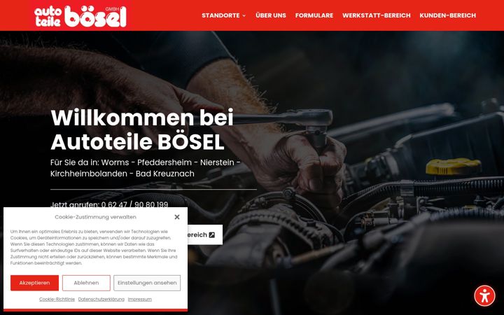 Screenshot του autoteile-boesel.de