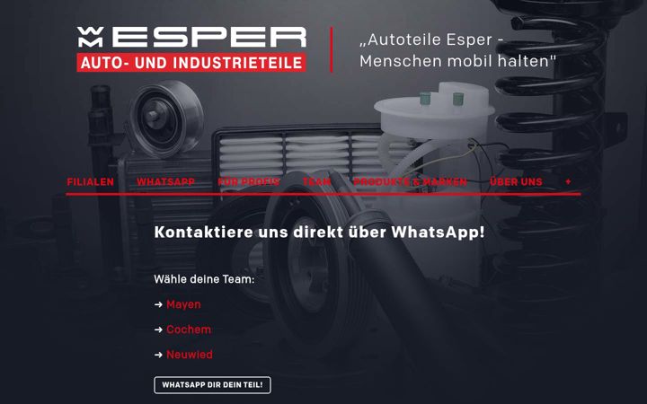 Screenshot του autoteile-esper.de
