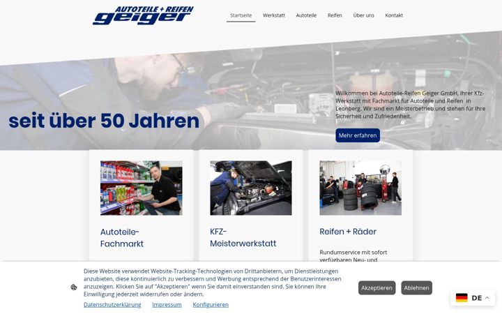 Screenshot of autoteile-geiger.de