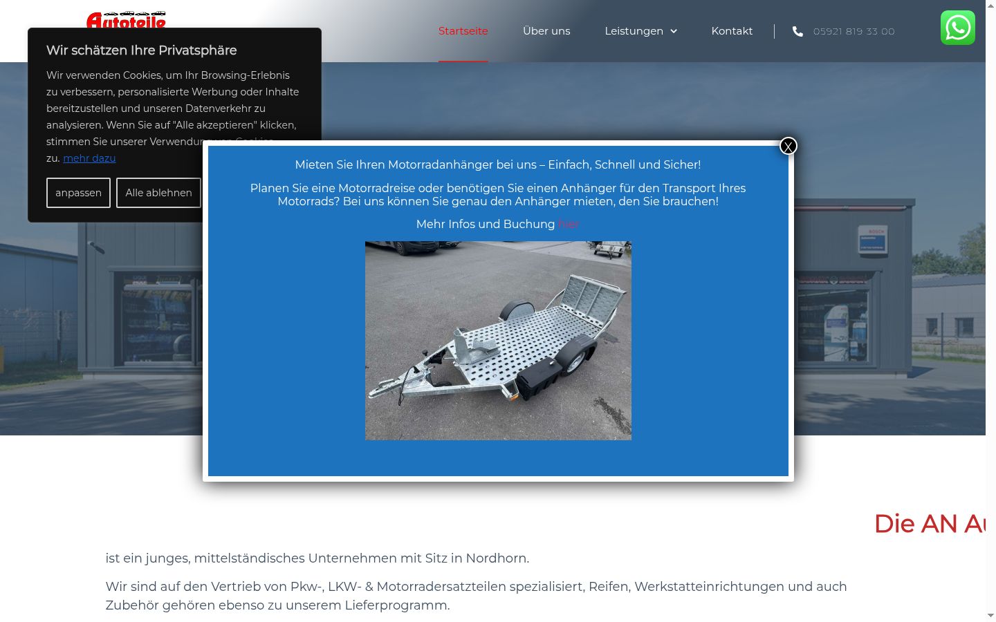 Sutikimo reklamjuostės, rodytos prieš bet kokią sąveiką, ekrano kopija