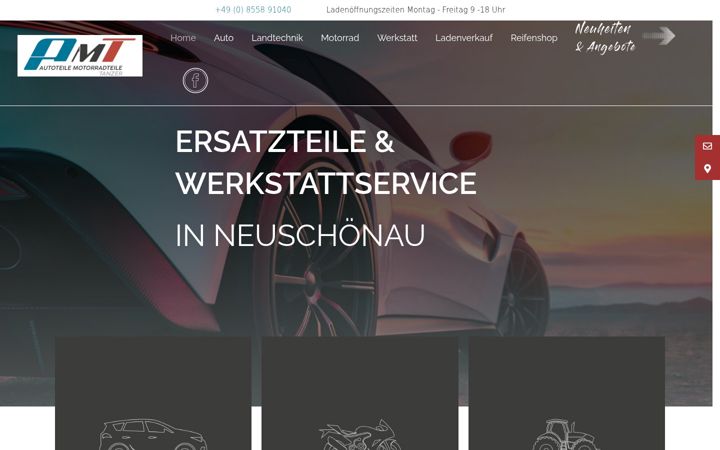 Екранна снимка на autoteile-tanzer.de