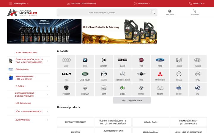 Screenshot of autoteile-wien.at