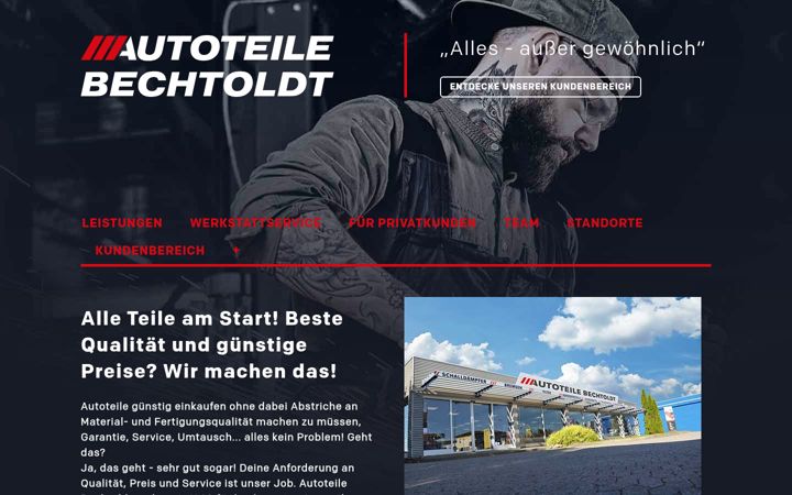 Screenshot of autoteilebechtoldt.de