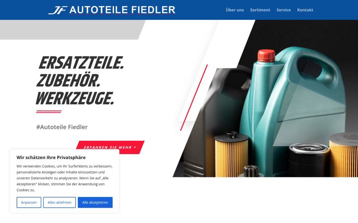 Screenshot of autoteilefiedler.de