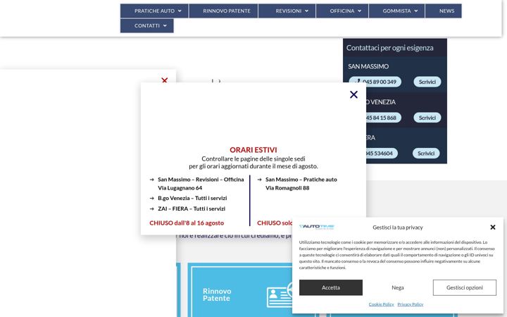 Screenshot of autotime.org