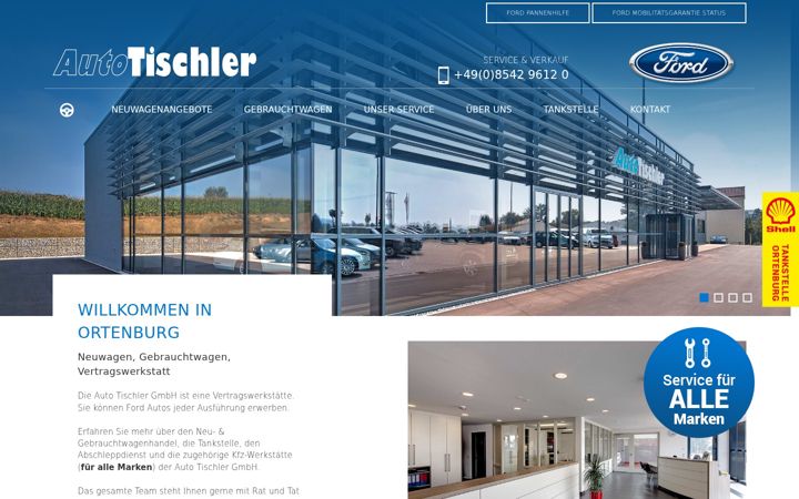 Screenshot of autotischler.de