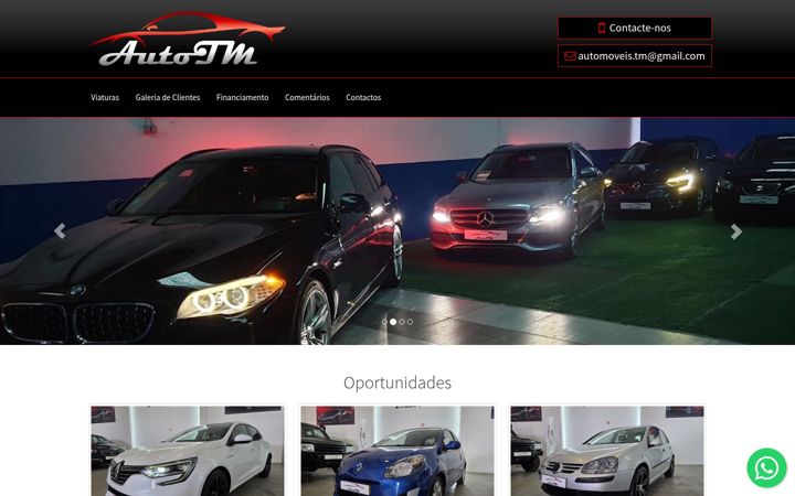 Screenshot of autotm.pt