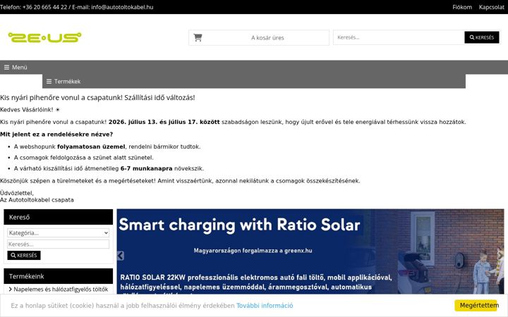 Screenshot of autotoltokabel.hu
