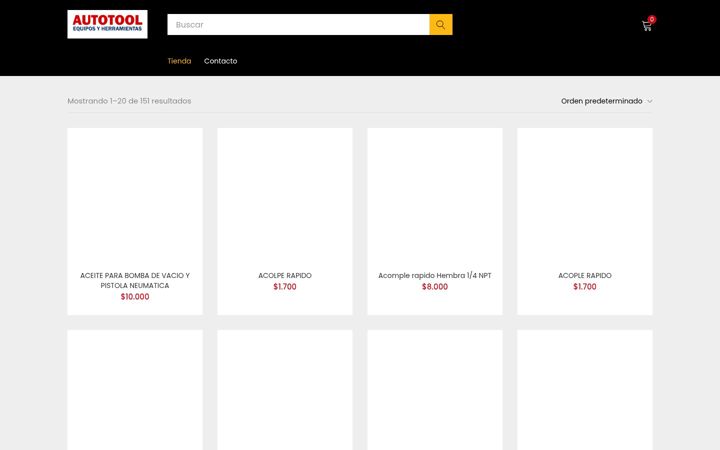 Screenshot of autotool.cl