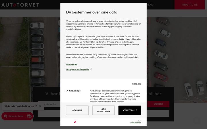 Screenshot of autotorvet.dk