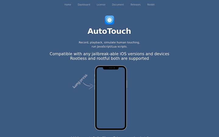 Screenshot ta' autotouch.net