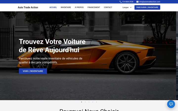 Screenshot of autotradeaction.com