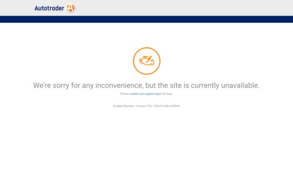 Screenshot of autotrader.com