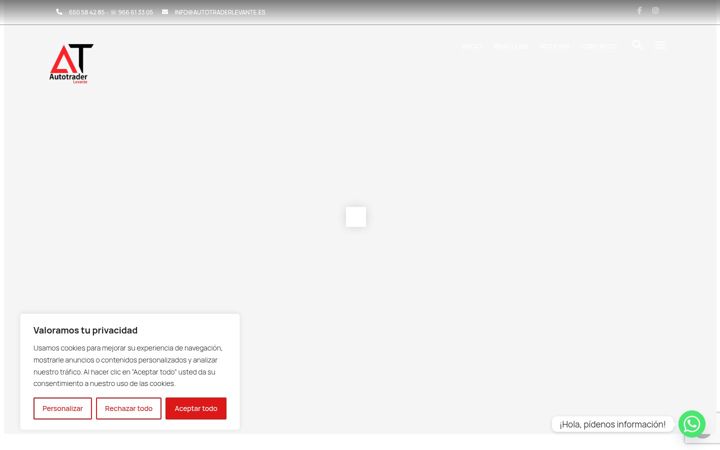 Screenshot of autotraderlevante.es