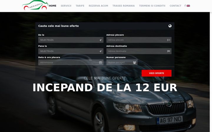 Screenshot of autotransfer.ro