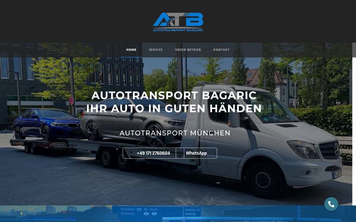 Screenshot of autotransport-bagaric.de