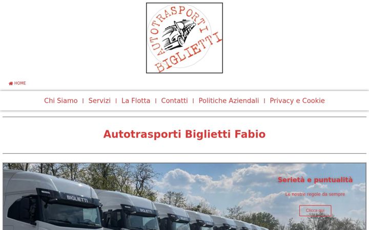 Skärmbild av autotrasportibiglietti.it