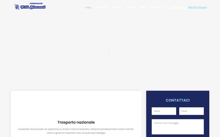 Screenshot of autotrasportibisconti.it