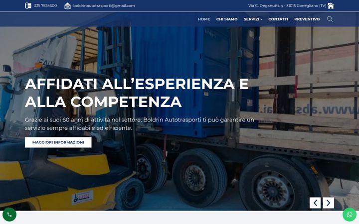 Screenshot of autotrasportiboldrin.com