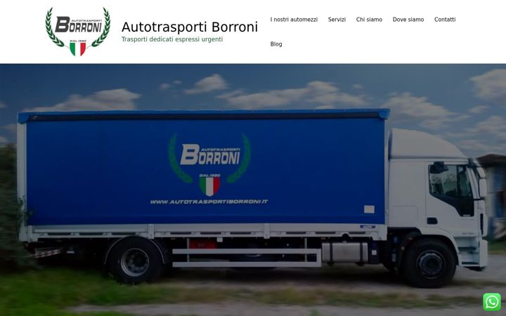 Screenshot ta' autotrasportiborroni.it