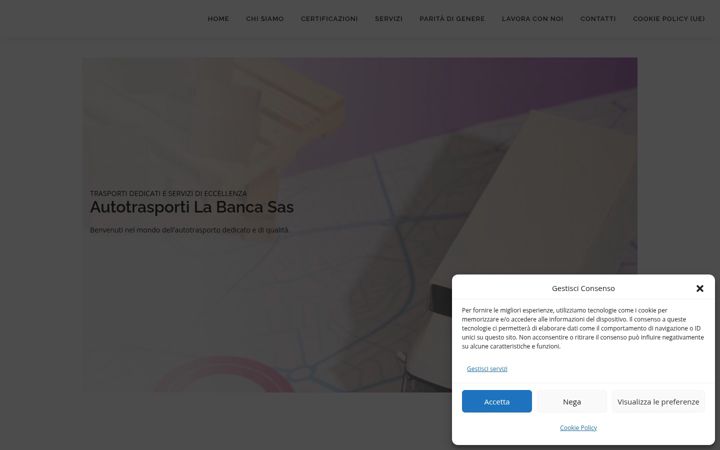 Screenshot of autotrasportilabancasas.it