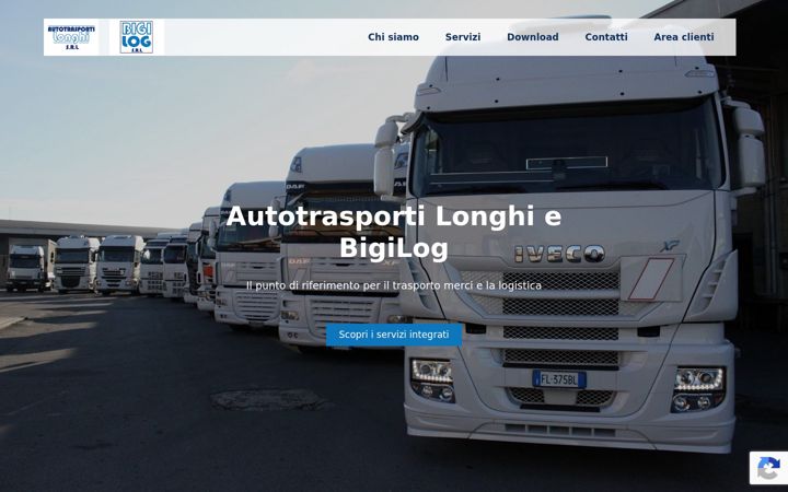 Skärmbild av autotrasportilonghi.it