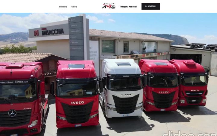 Screenshot of autotrasportimusacchia.it