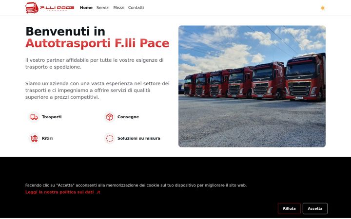 Screenshot of autotrasportipace.com