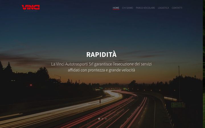 Screenshot of autotrasportivinci.com