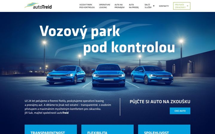Screenshot of autotreid.cz