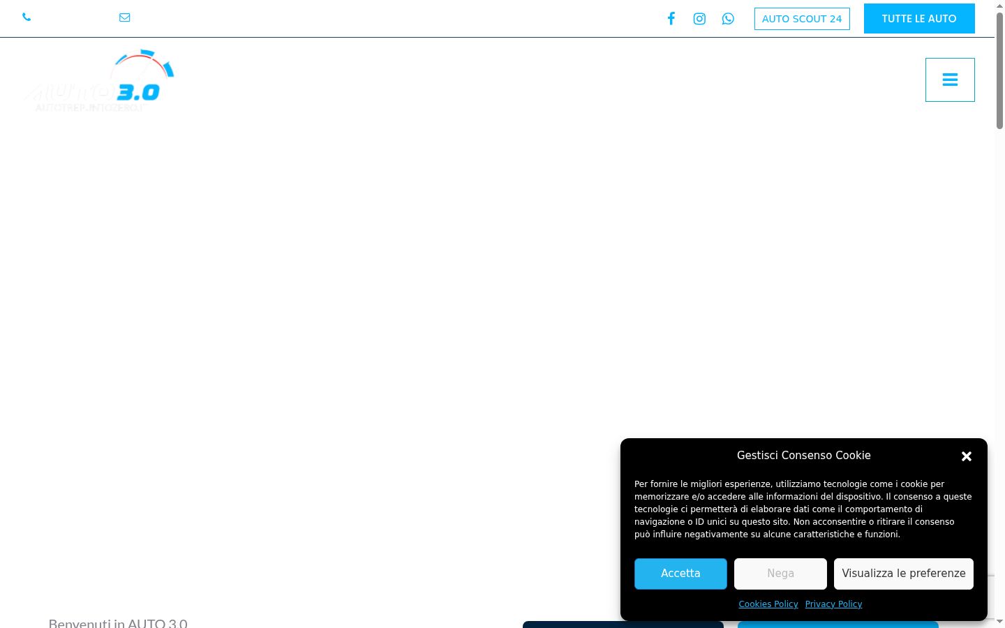 Screenshot tal-banner tal-kunsens muri qabel kwalunkwe interazzjoni