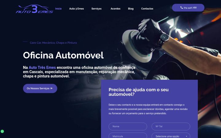 Screenshot of autotresemes.net