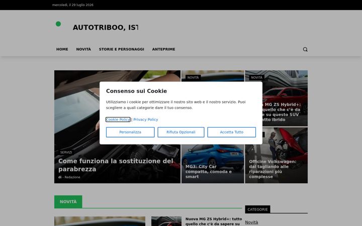 Screenshot of autotriboo.it