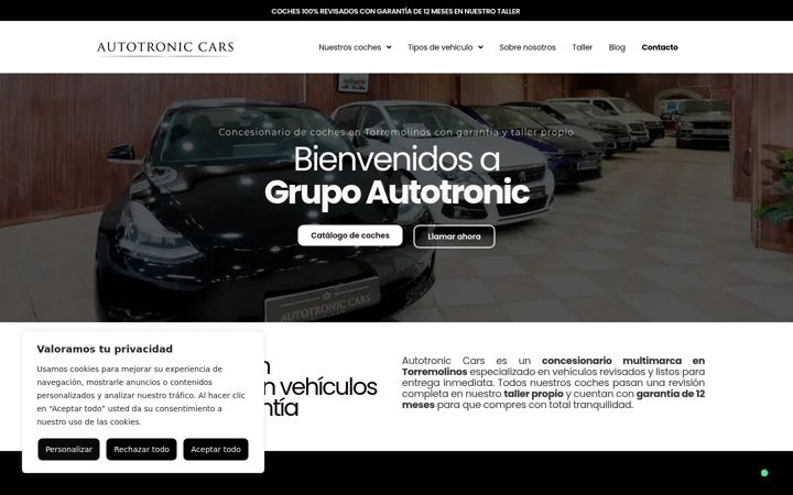 Screenshot of autotronic-cars.com