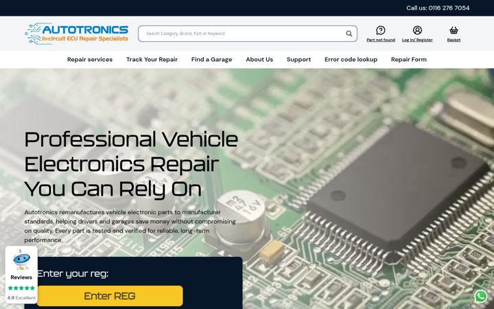 Screenshot of autotronics.co.uk