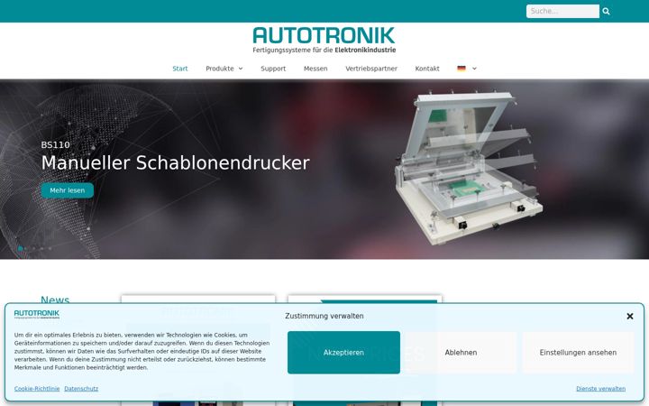 Screenshot of autotronik-smt.de
