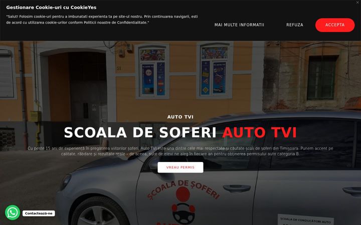 Screenshot of autotvi.ro