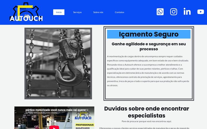 Screenshot of autouch.com.br