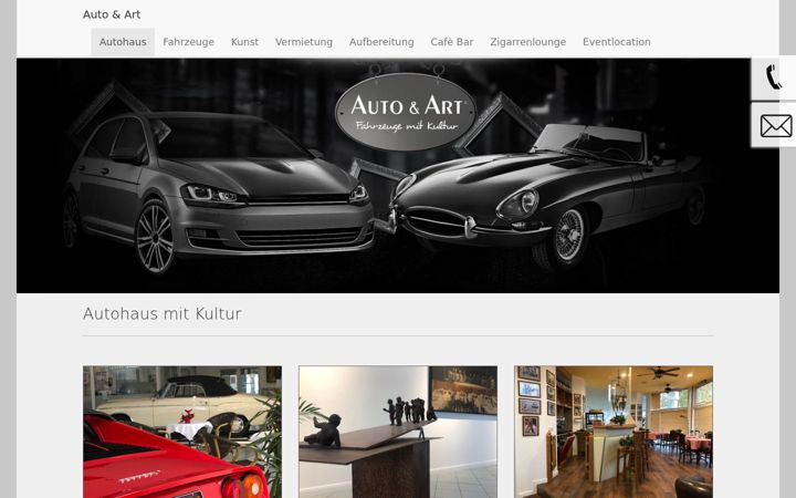Screenshot of autoundart.de