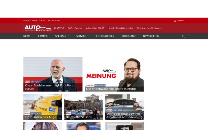 Екранна снимка на autoundwirtschaft.at