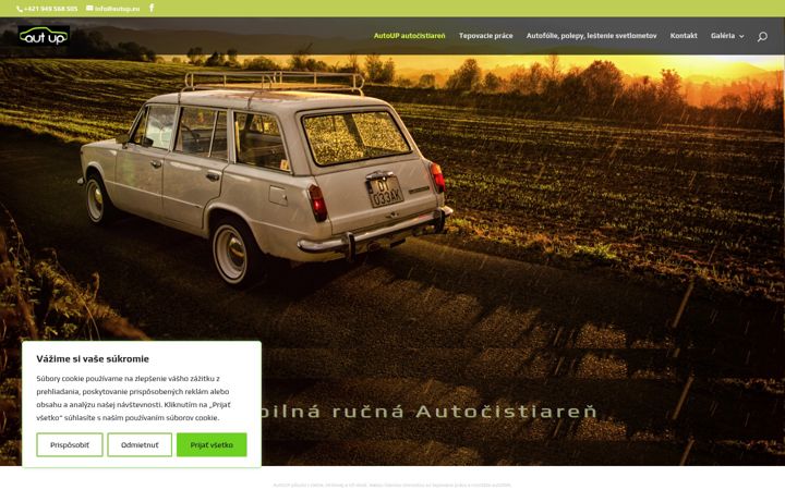 Screenshot di autoup.sk