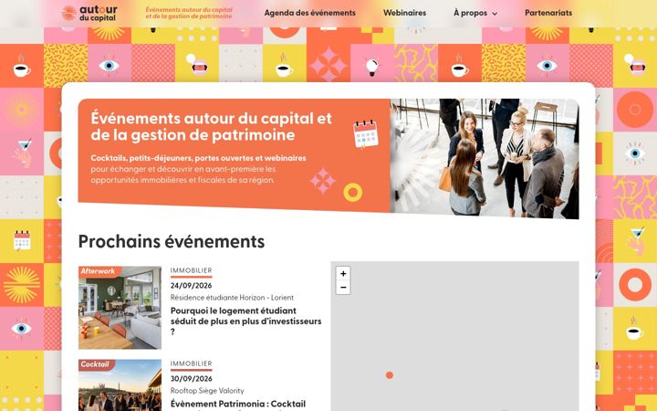 Ekrānuzņēmums no autour-du-capital.fr
