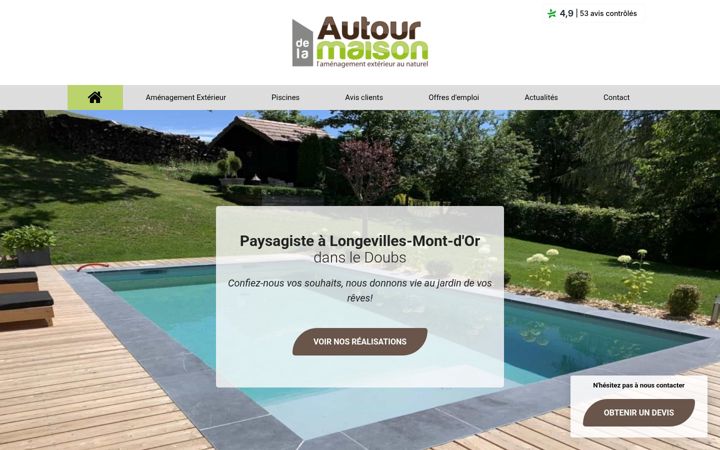 Screenshot ta' autourdelamaison-avis.fr