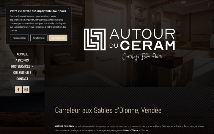 Screenshot of autourduceram.fr